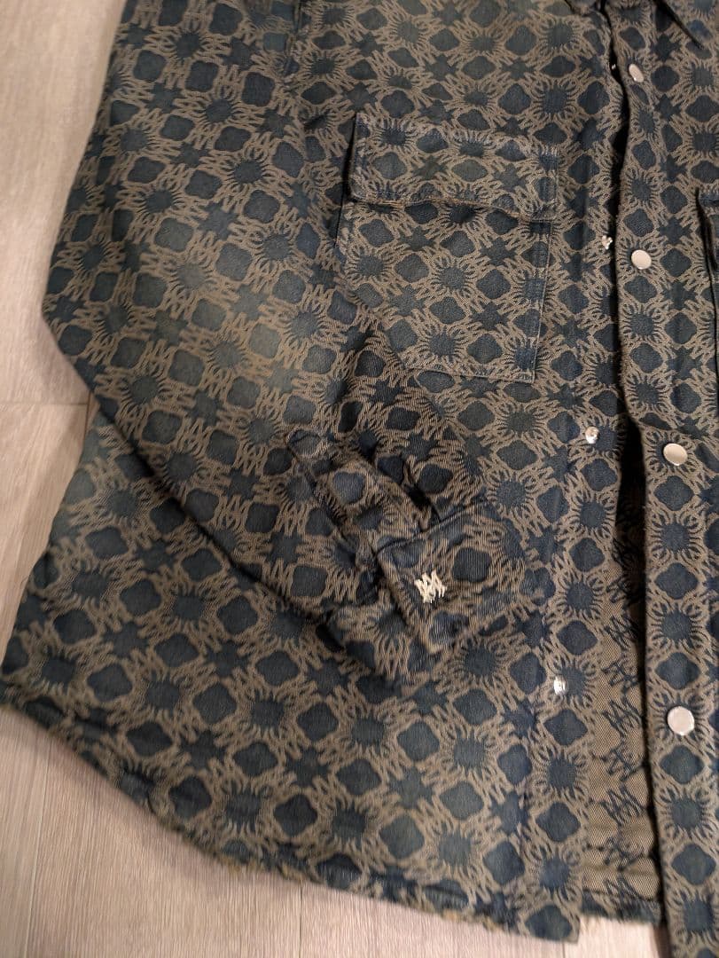 未使用　AMIRI/アミリ オーバーサイズデニムジャケット