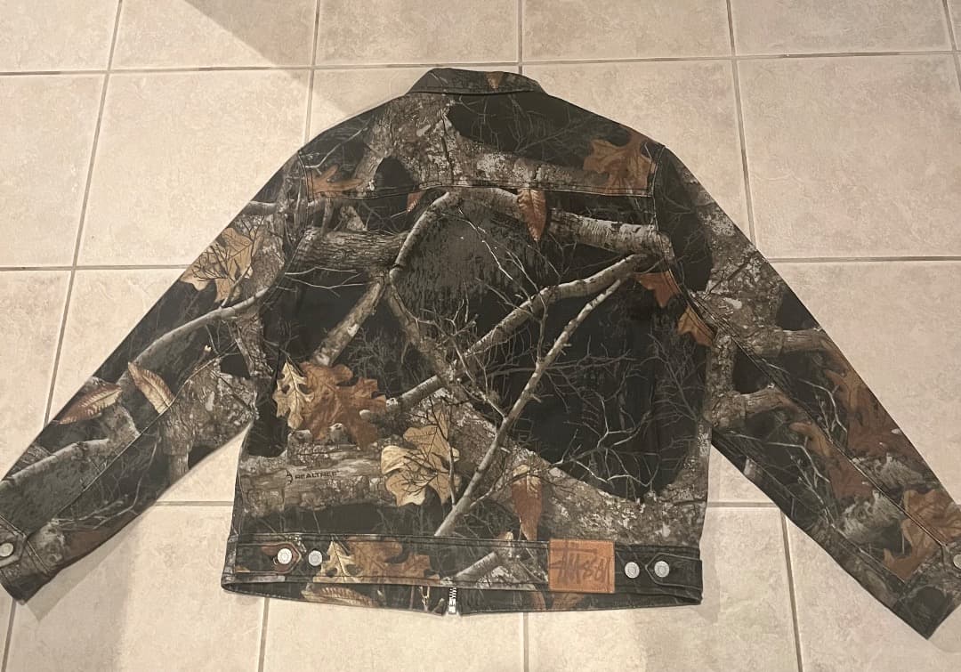 ジャケット・アウター Stussy Realtree Edge Zip Work Jacket