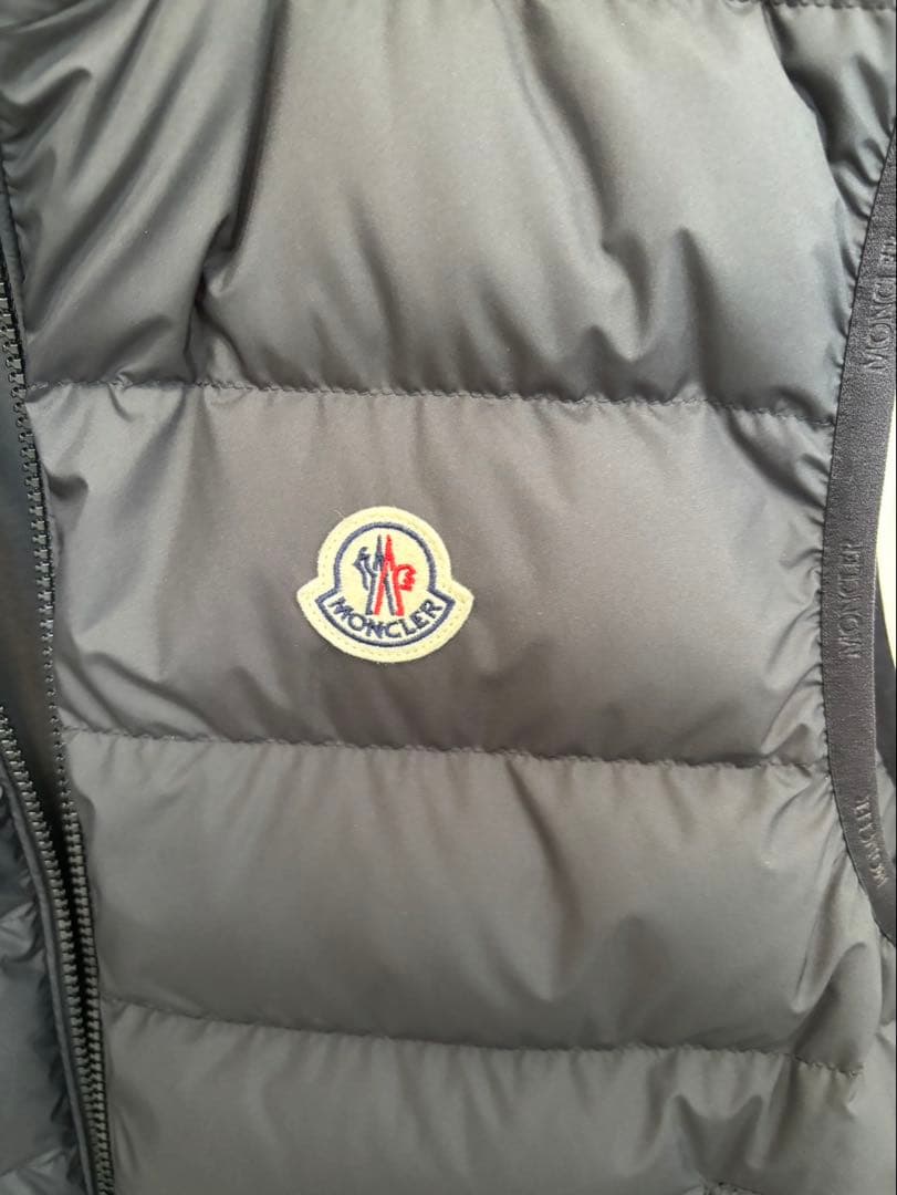 MONCLER CONTRIN VEST BLACK モンクレール　コントリン