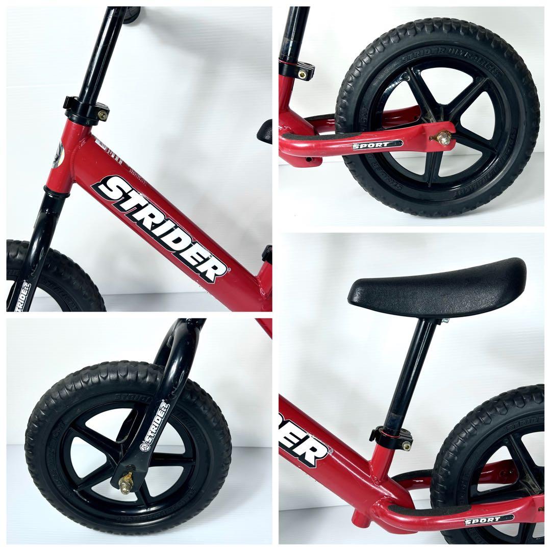 美品☆STRIDER SPORT 12 ！ストライダー レッド メンテナンス済