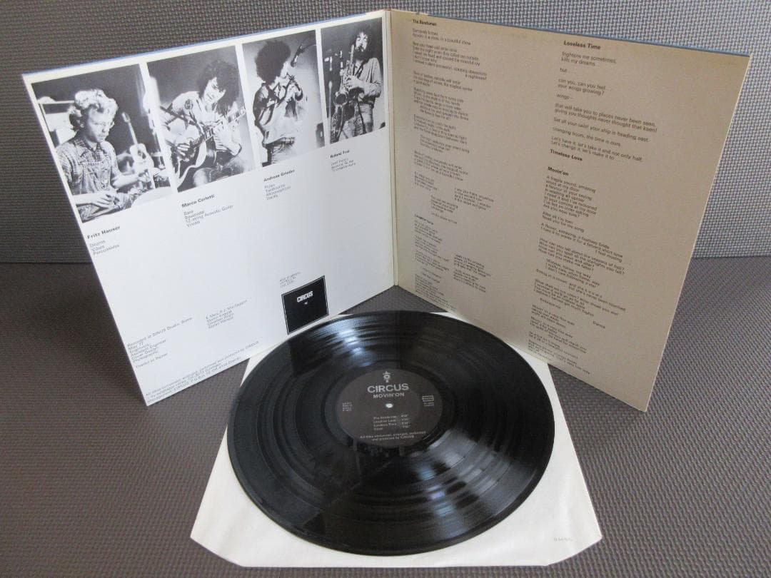 ★CIRCUS / MOVIN' ON★サーカス◇2nd Pressing