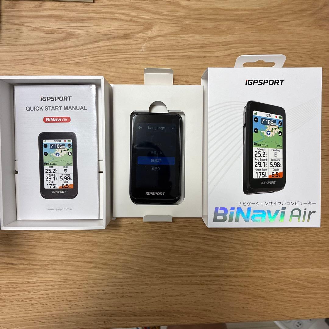 アクセサリー iGPSPORT BiNavi Air