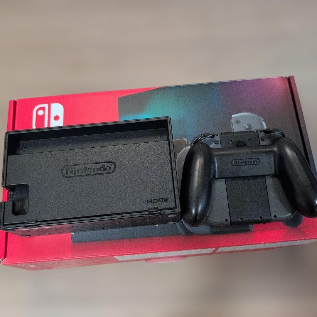 最終価格【バッテリー強化版】Nintendo Switch 本体 グレー 箱付き