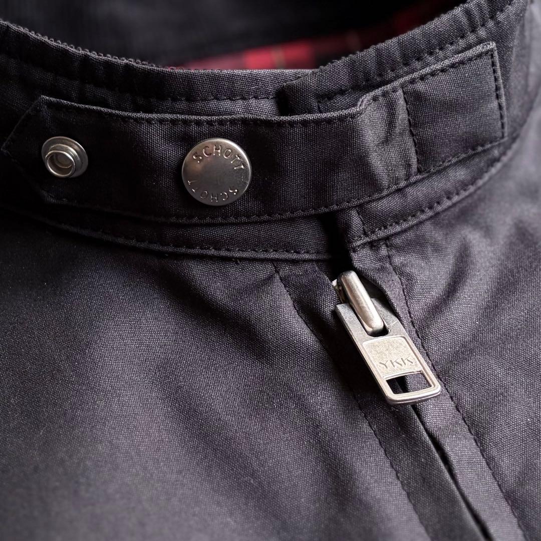 【schott】Cotton single riders jacket