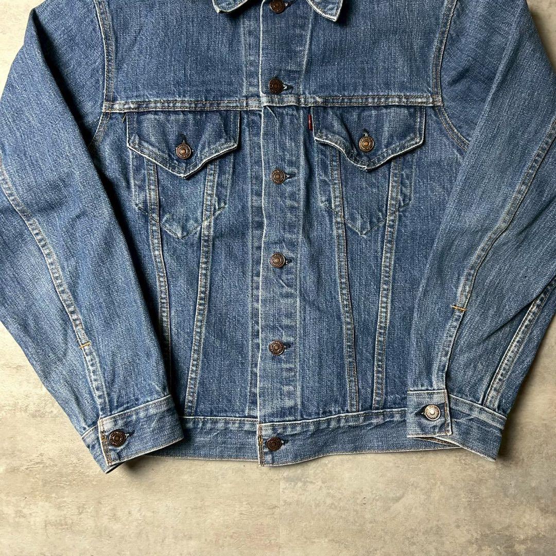 70s USA製 Levi's 70505 4thケアタグ デニムジャケット