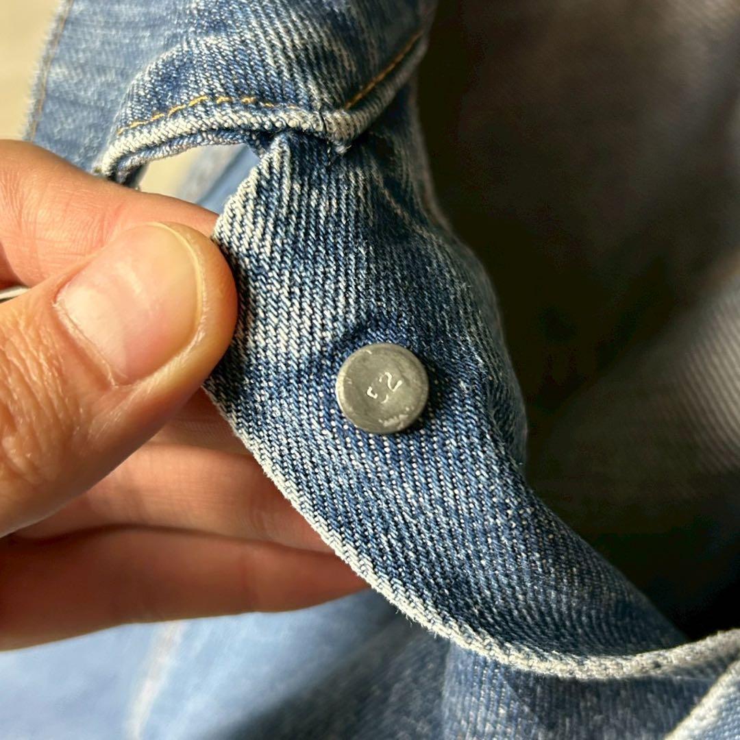 70s USA製 Levi's 70505 4thケアタグ デニムジャケット