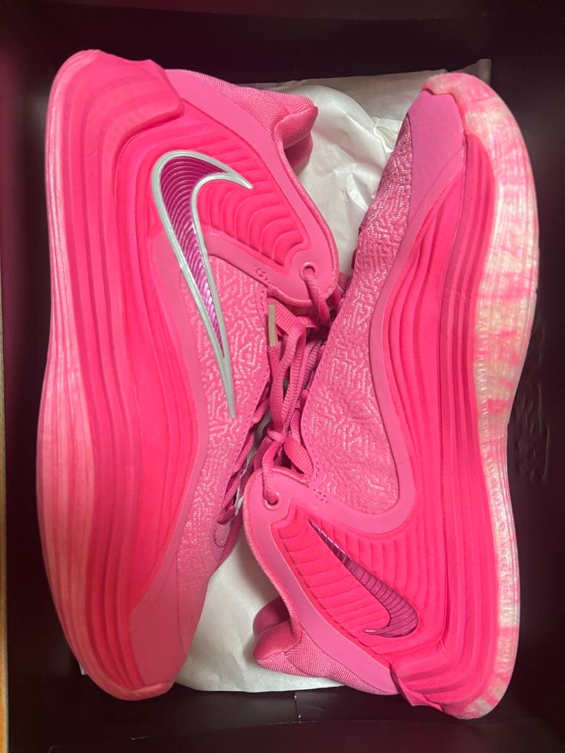 Nike バスケットボールシューズ ピンク　ジャモラント　27cm