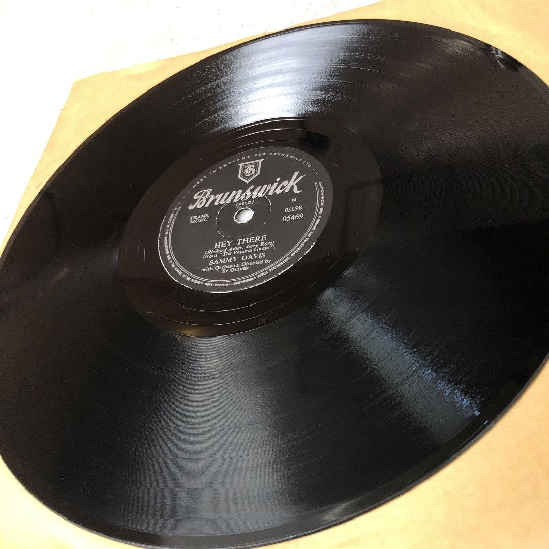 レア‼︎ 英国盤 78rpm SAMMY DAVIS 10インチ SP盤