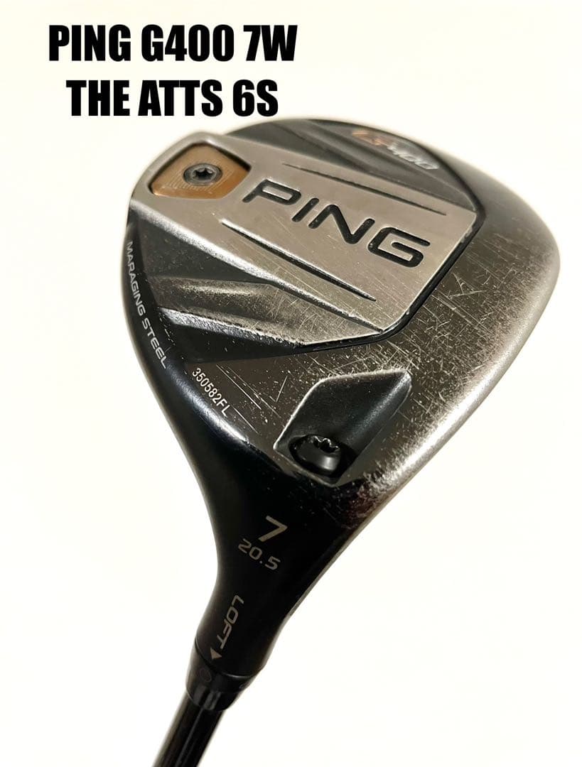 PING G400 7W 20.5度 The ATTS 6S