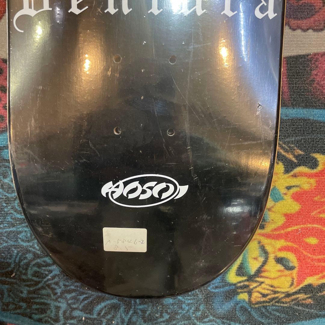 hosoi ホソイスケートボードデッキ グリーンブラック8.5