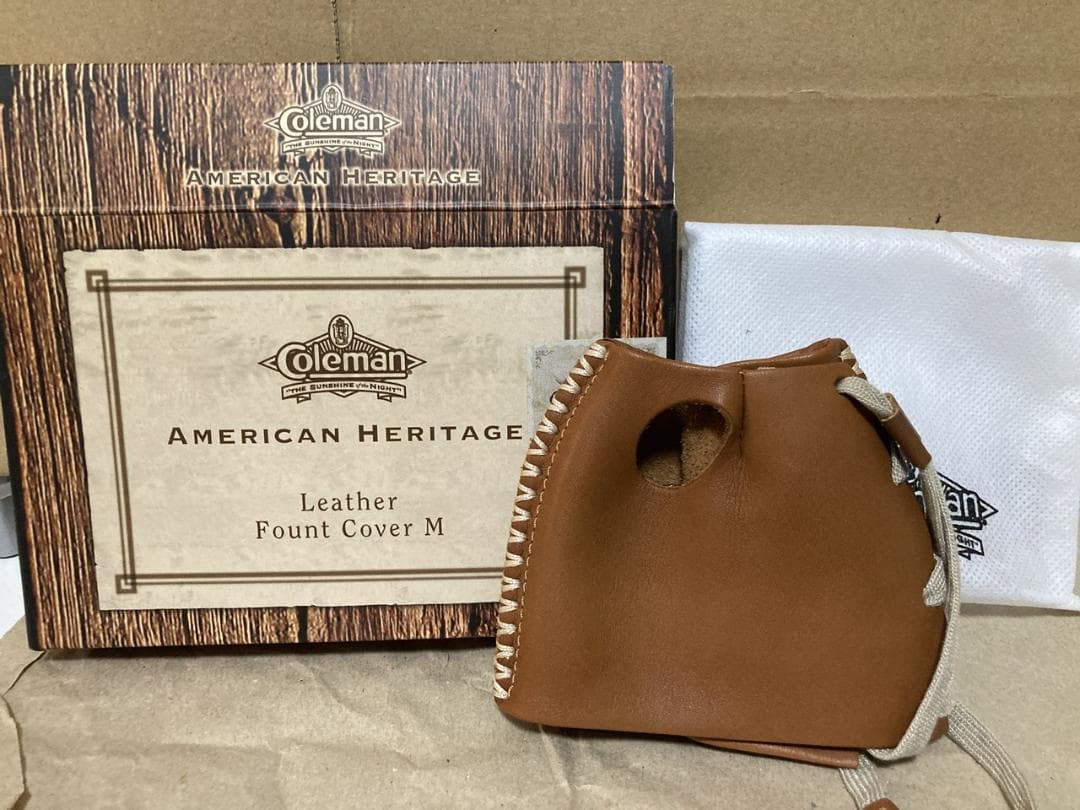 Coleman Leather Fount Cover M・L セット
