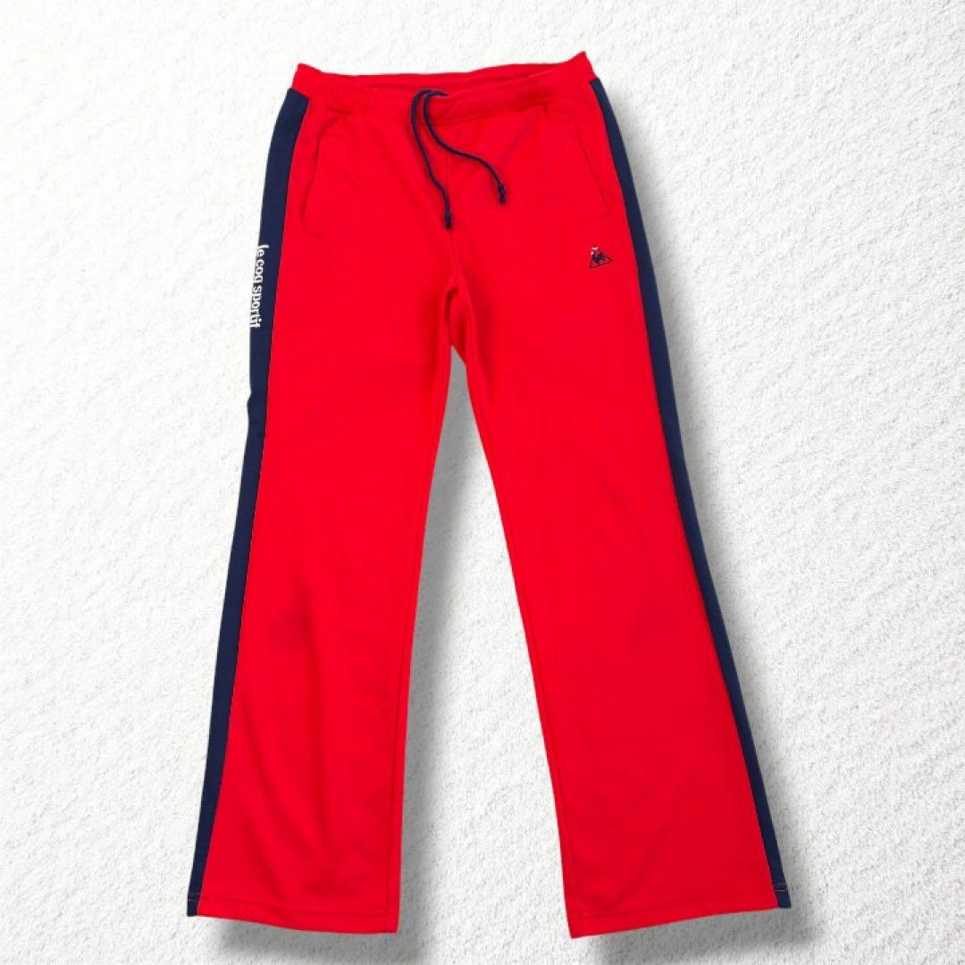 美品【le coq sportif】セットアップ ジャージ上下 ゴルフ 赤 L