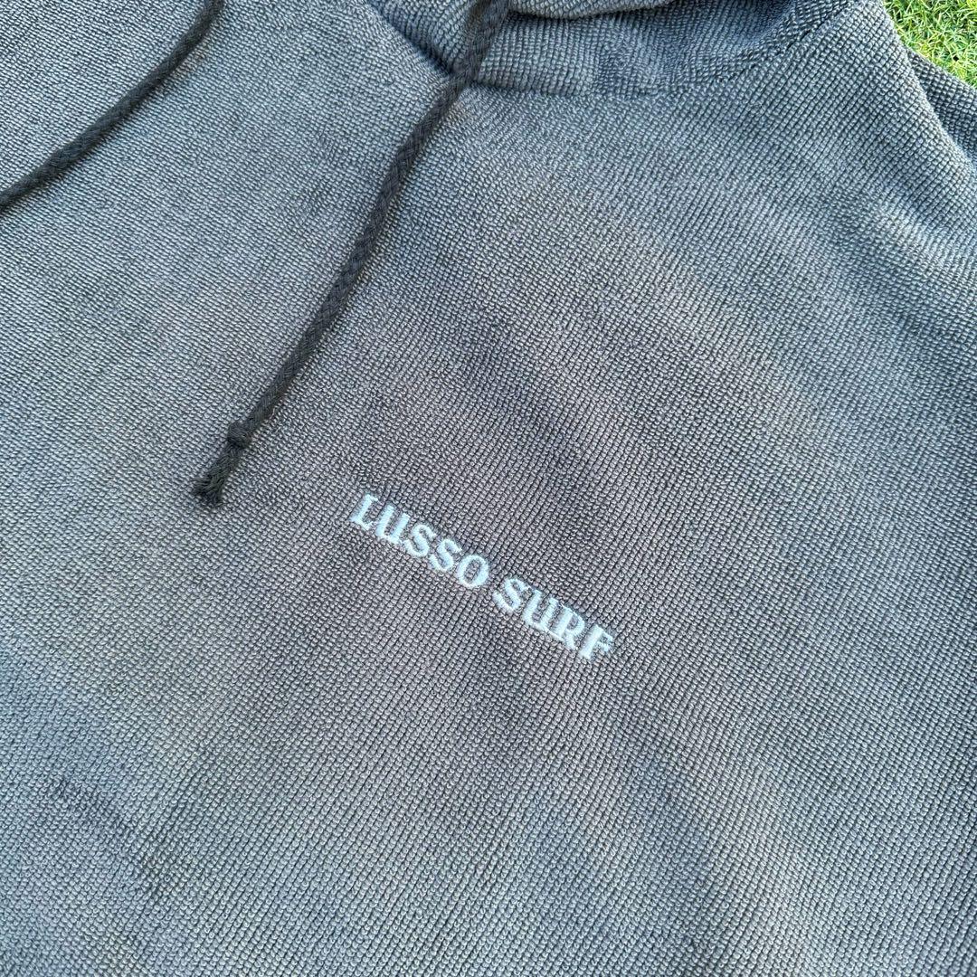 湘南で人気　LUSSO SURF お着替えポンチョ　グレー⭐︎送料込み