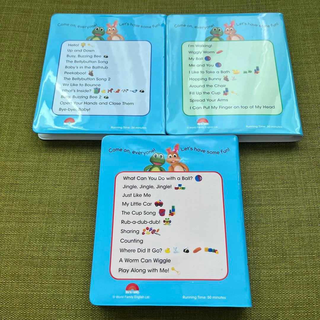 新子役 play along プレイアロング　2018年頃 DWE DVD CD