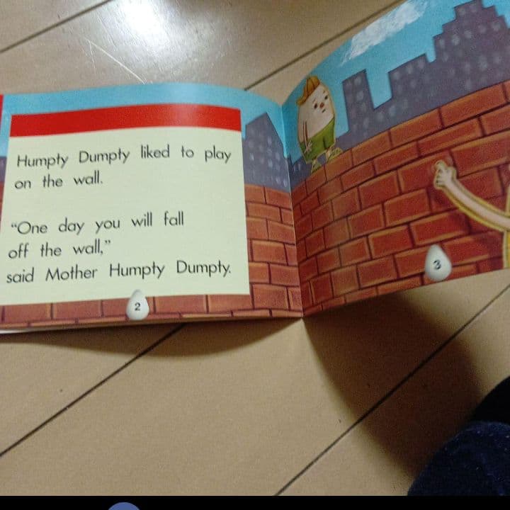What Happened to Humpty Dumpty?　絵本　英語