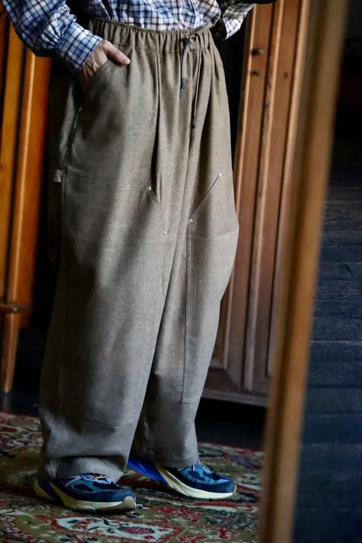 パンツ S.F.C CASHMERE WOOL DOUBLE KNEE PANTS