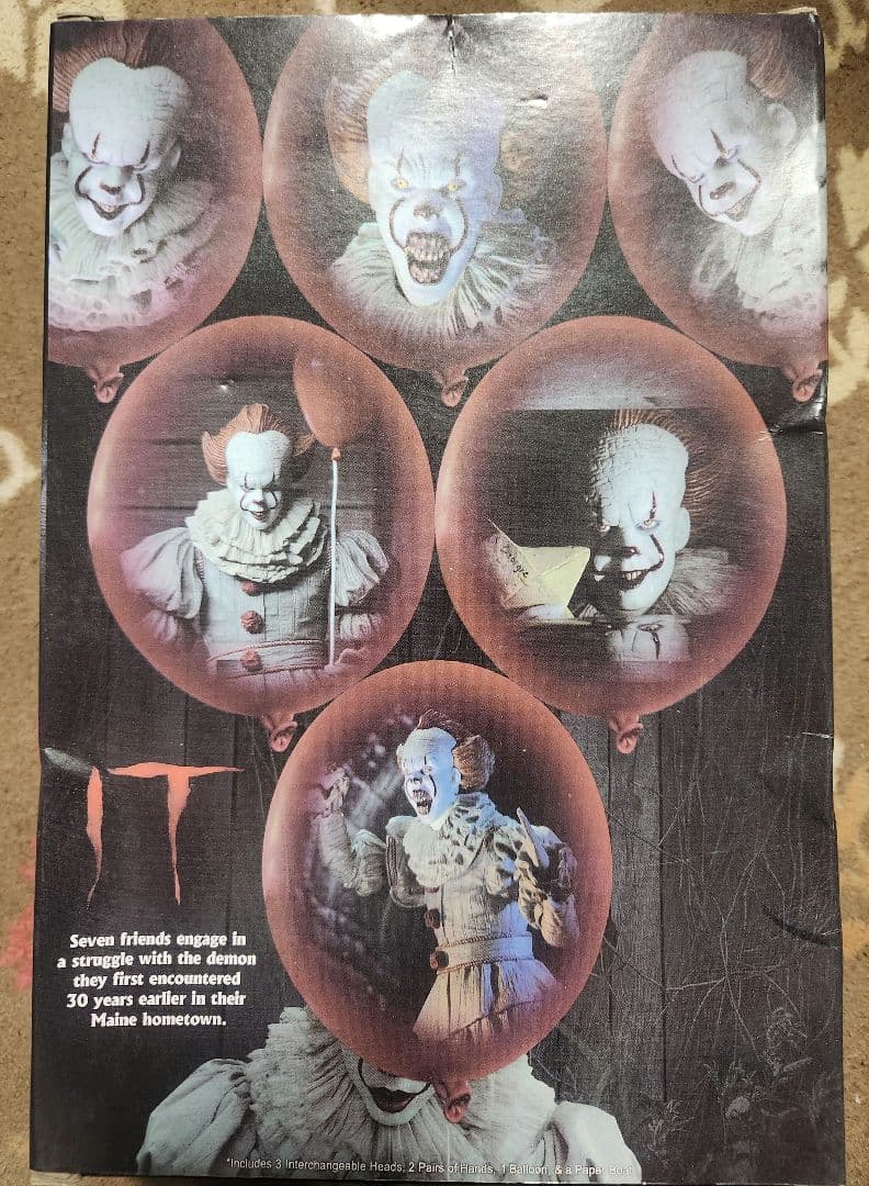 NECA IT ペニーワイズ フィギュア セット