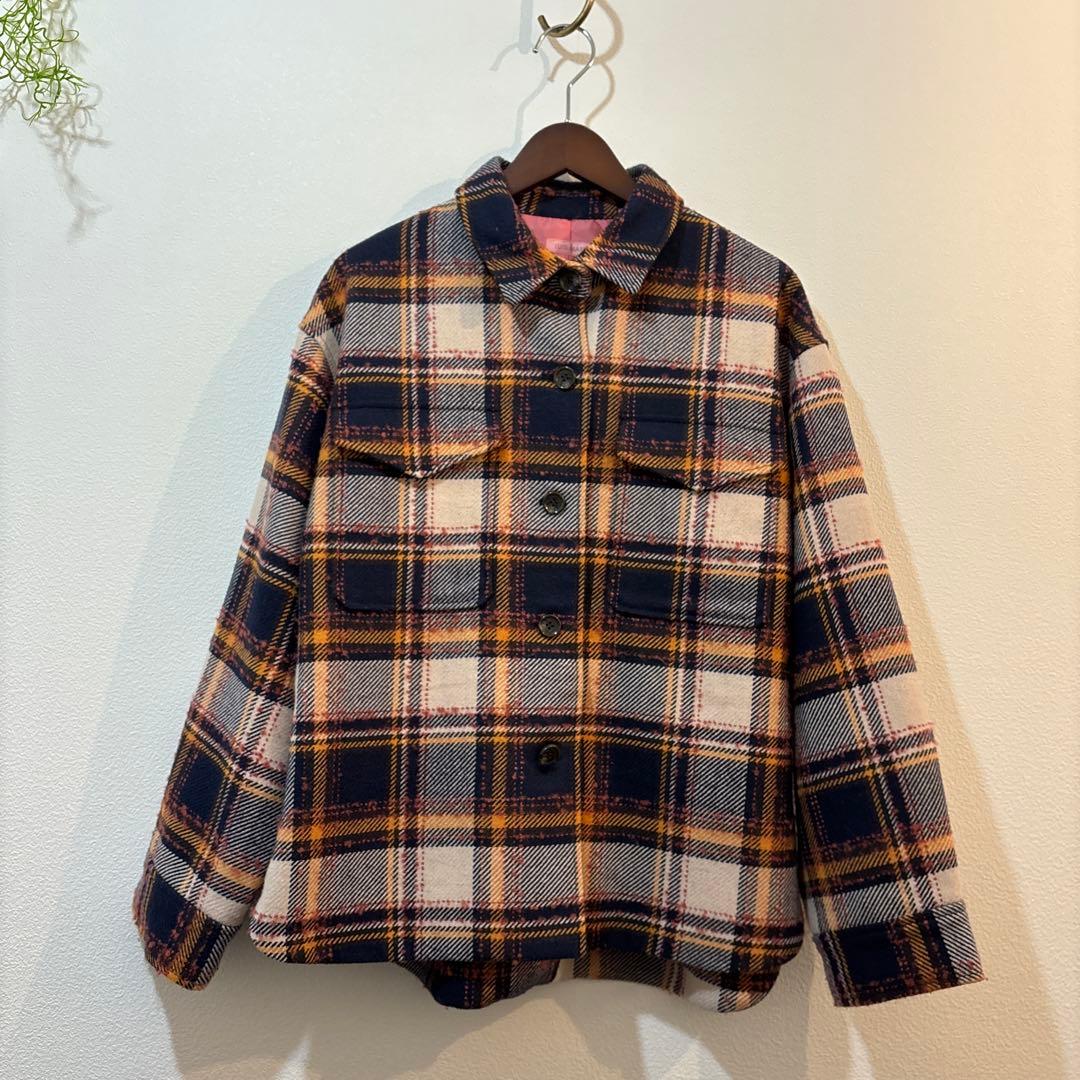 美品クールカレアン　LUIS MARI ツイードシャツジャケット39,600円