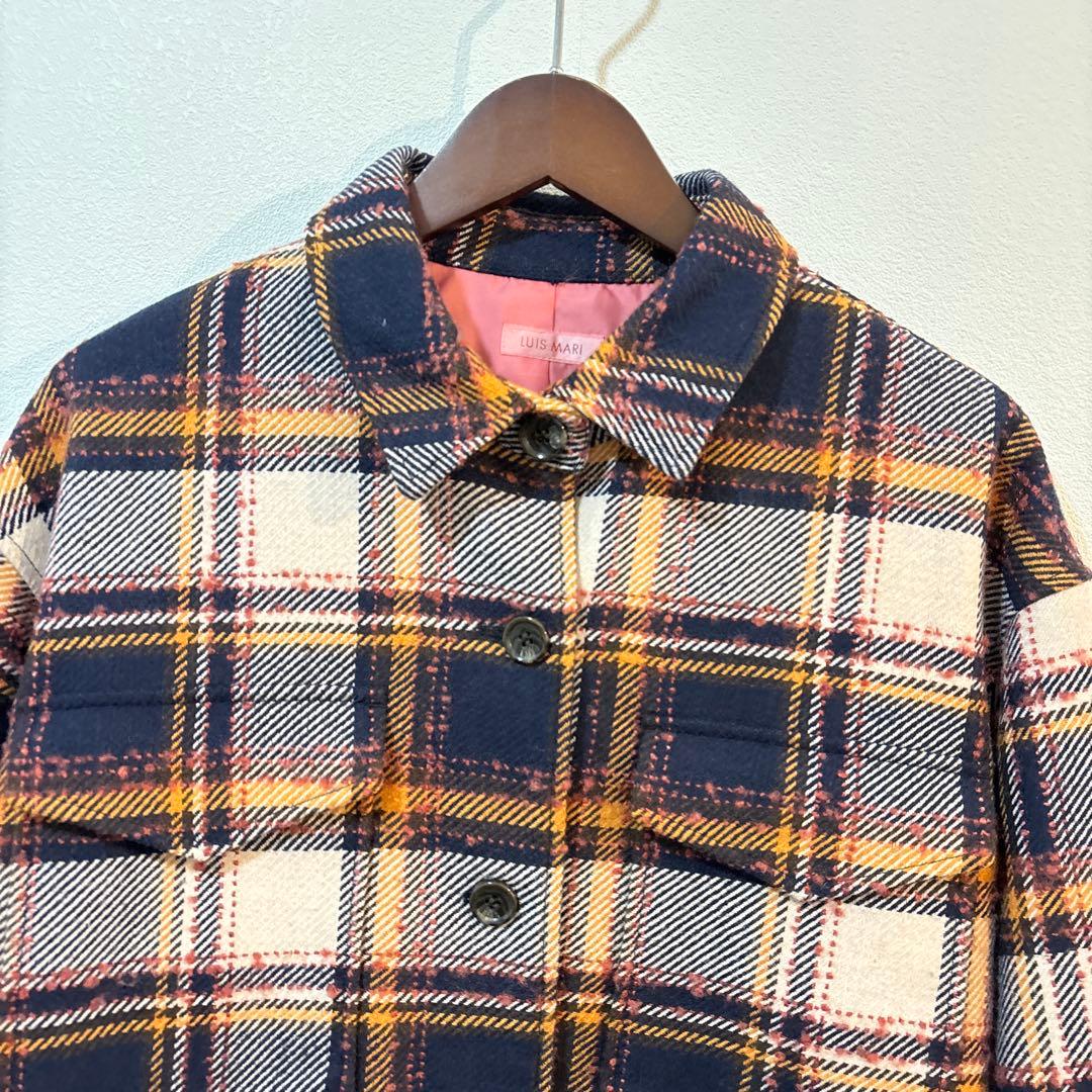 美品クールカレアン　LUIS MARI ツイードシャツジャケット39,600円