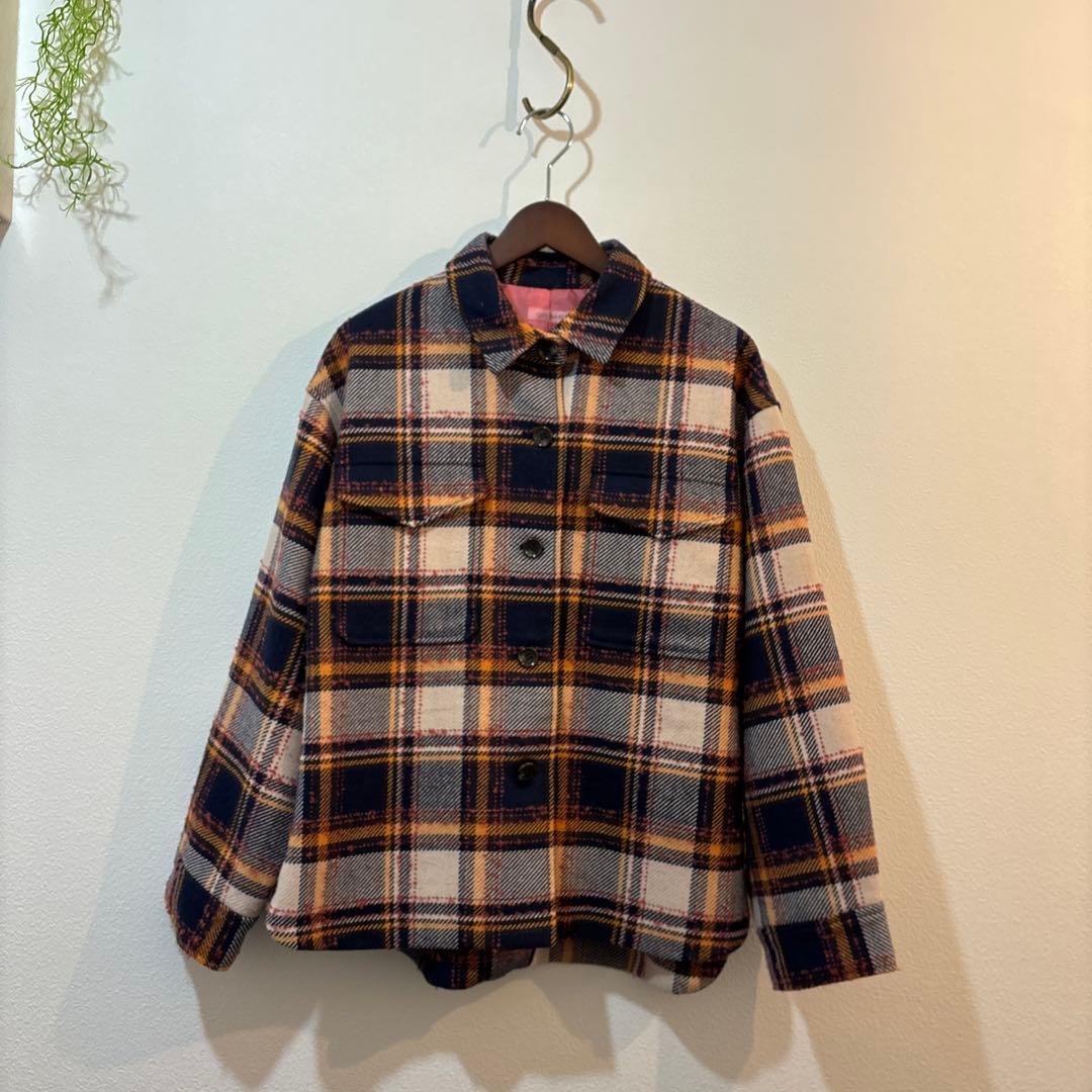 美品クールカレアン　LUIS MARI ツイードシャツジャケット39,600円