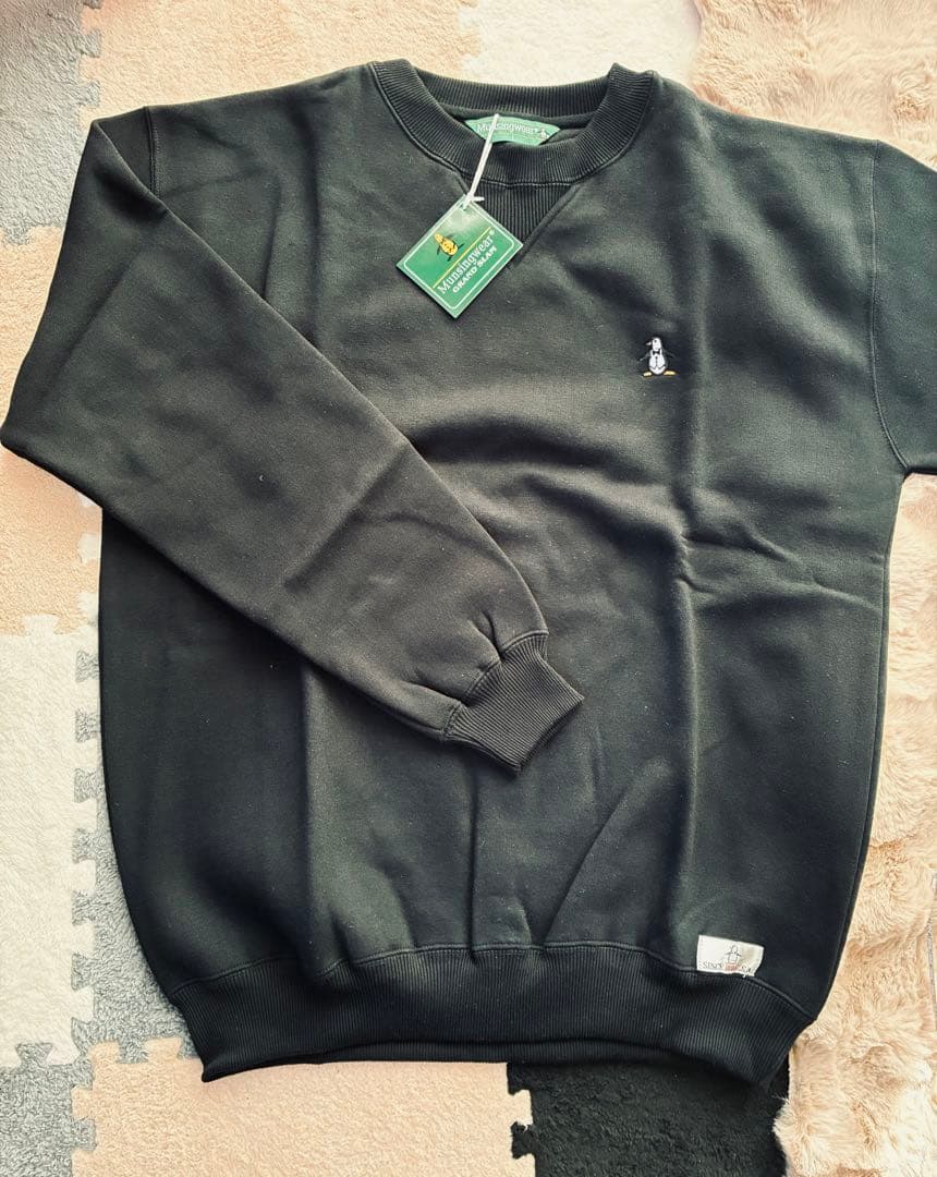 Munsingwear GRAND SLAM マンシングウェア スウェット 漆黒