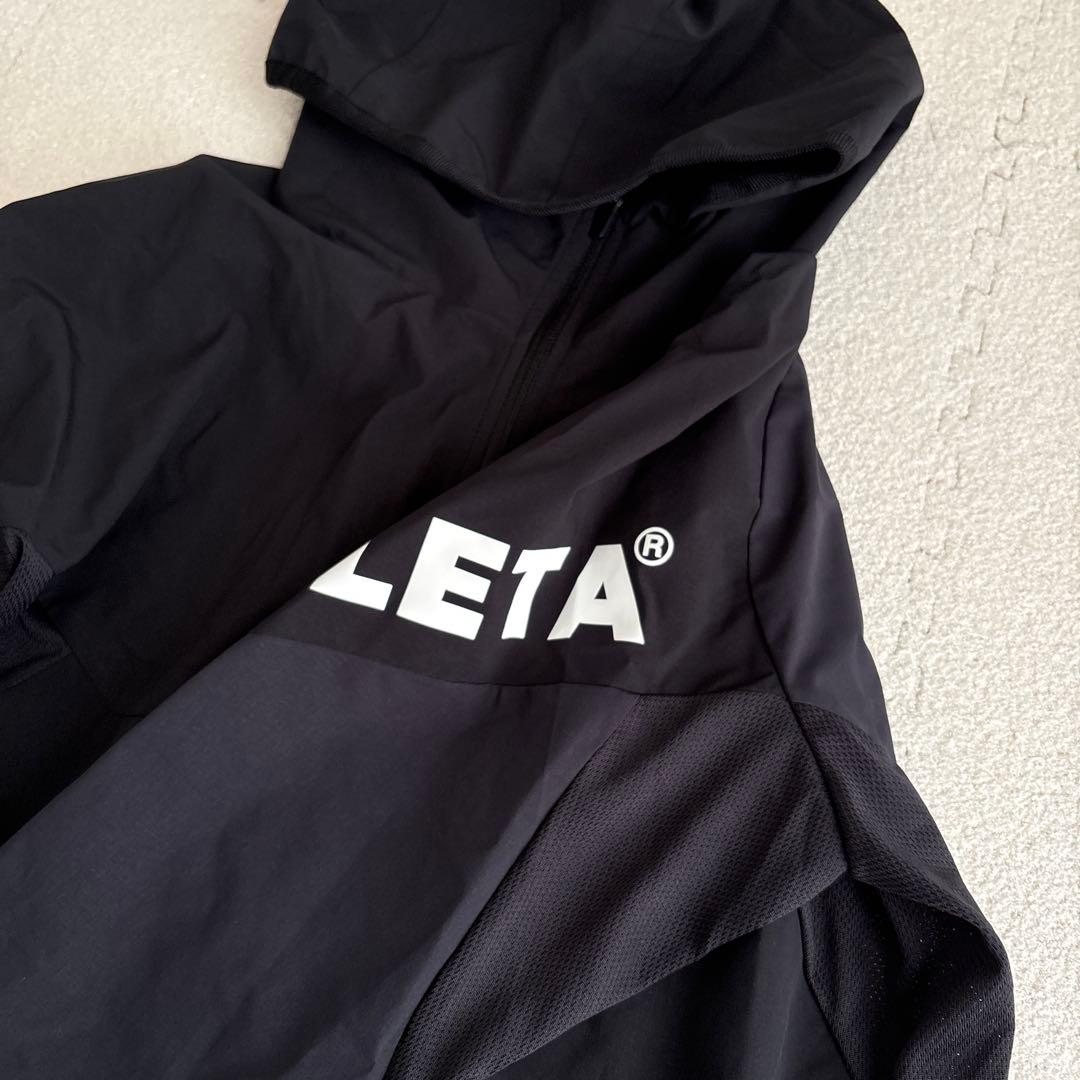 未使用 極美品 ATHLETAウィンドウォームジャケット S 黒　防寒 防風