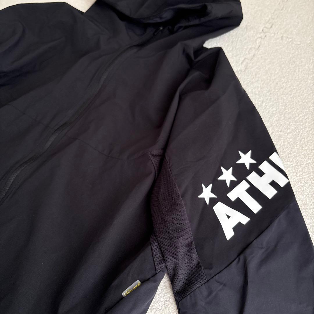 未使用 極美品 ATHLETAウィンドウォームジャケット S 黒　防寒 防風