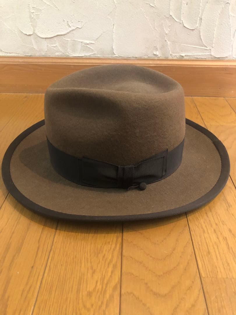 【美品】THE H.W.DOG&CO. ウールハット POINT-H