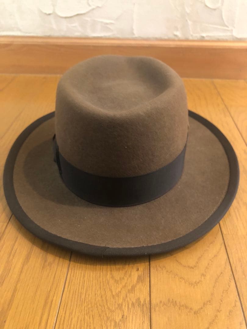 【美品】THE H.W.DOG&CO. ウールハット POINT-H