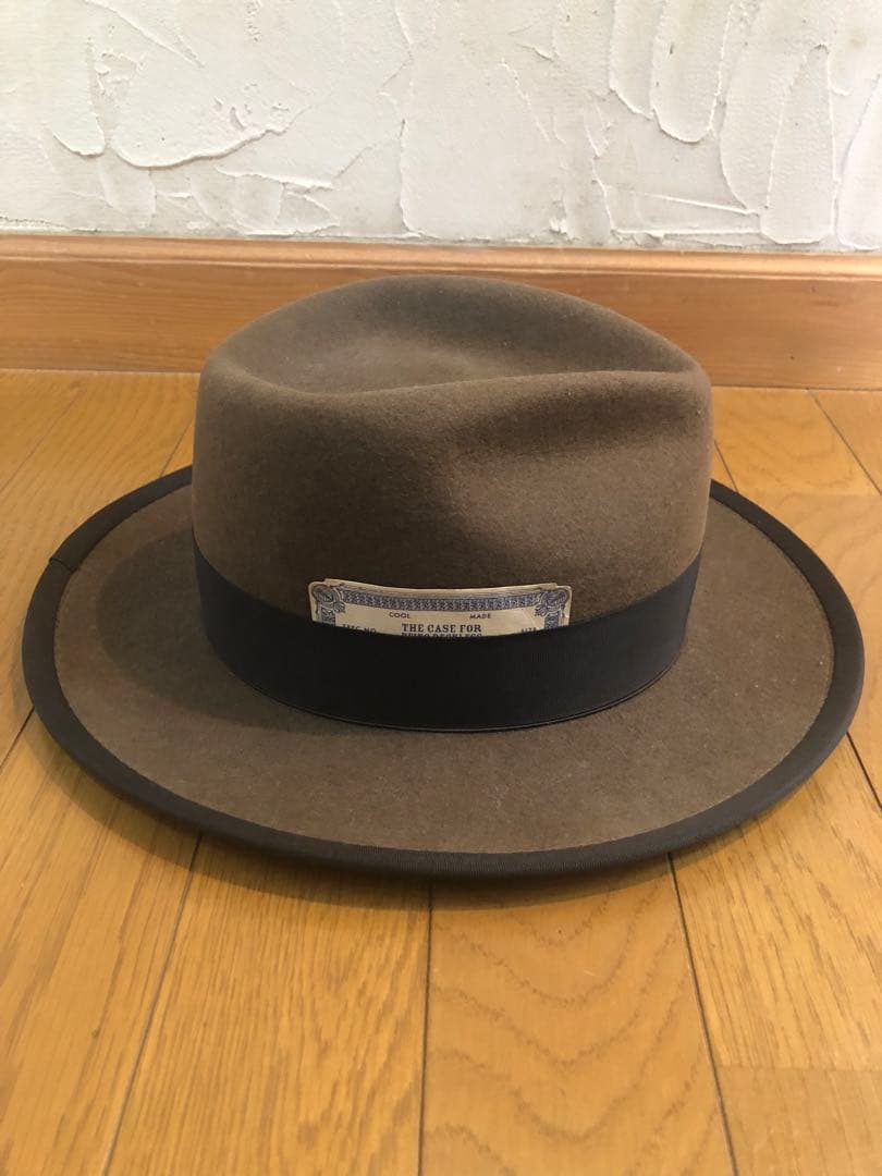 【美品】THE H.W.DOG&CO. ウールハット POINT-H