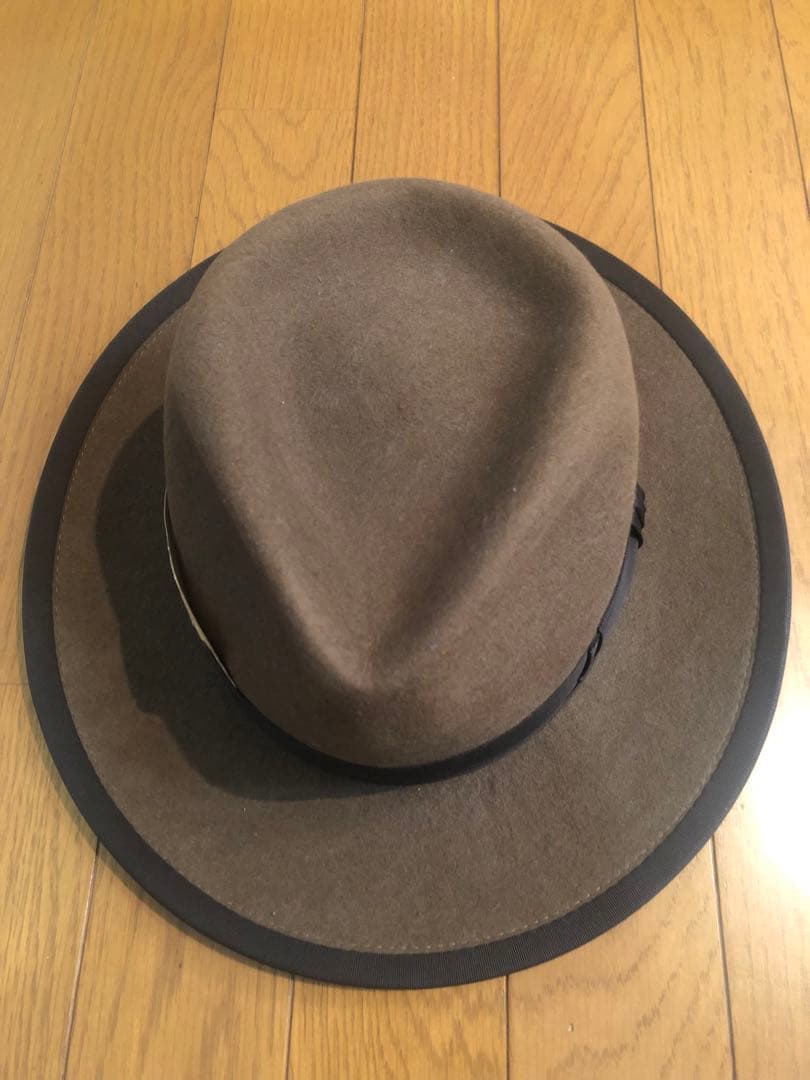 【美品】THE H.W.DOG&CO. ウールハット POINT-H