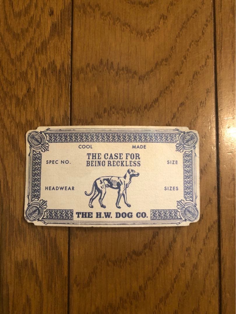 【美品】THE H.W.DOG&CO. ウールハット POINT-H