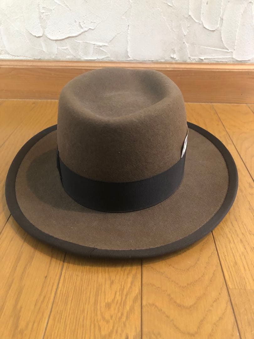 【美品】THE H.W.DOG&CO. ウールハット POINT-H