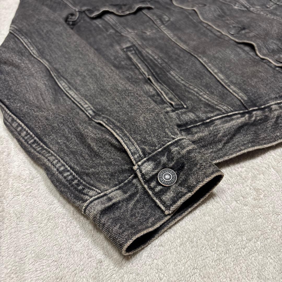 極美品✨S リーバイス 72334先染めブラック デニムジャケット70506型