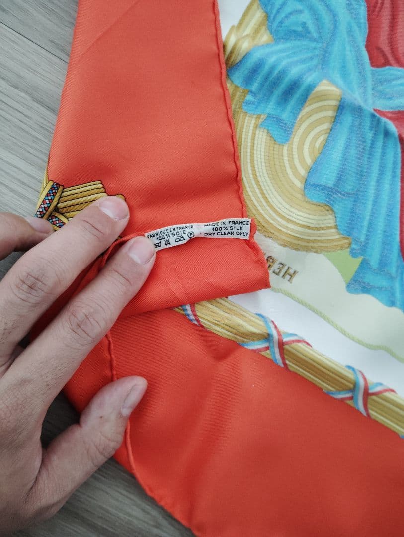 HERMES エルメス カレ90 1789年フランス革命を記念して スカーフ