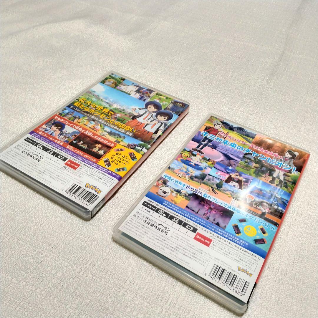 ポケットモンスター　スカーレット　ソード　スウィッチ　ソフト　2本セット