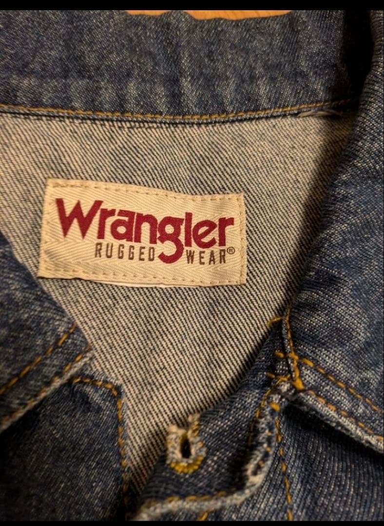 レインメーカー様用　Wrangler デニムジャケット 濃紺