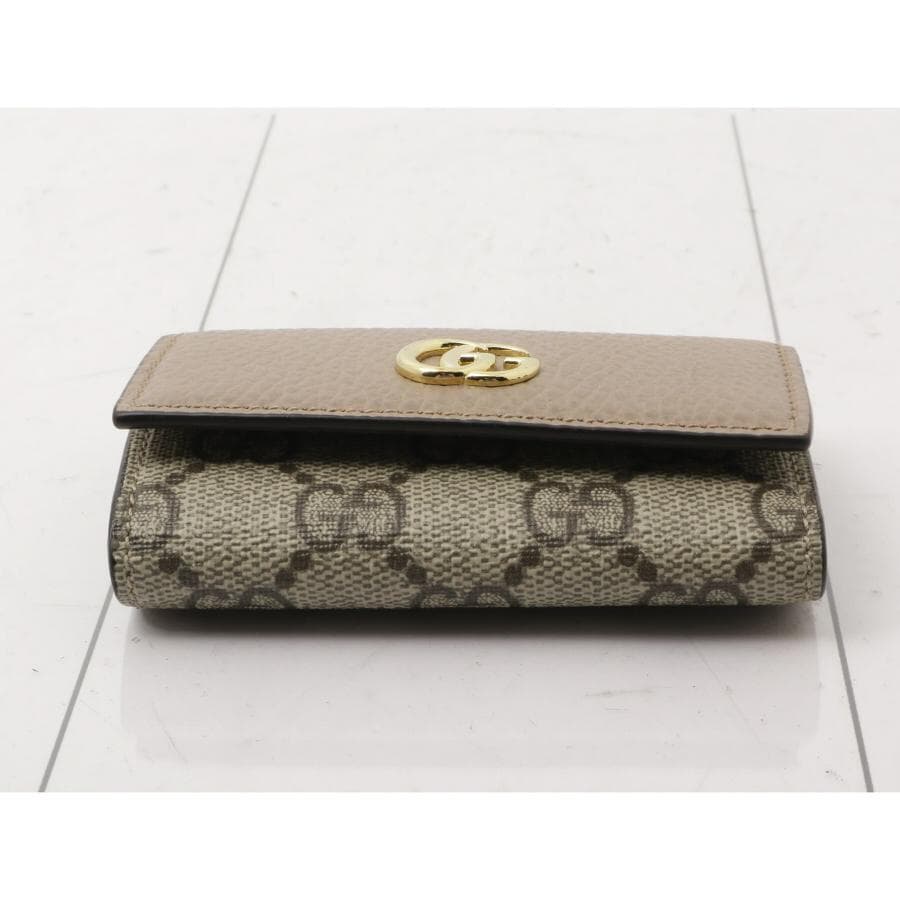特価 グッチ キーケース 456118 GGスプリーム GREIGE/BEIGE