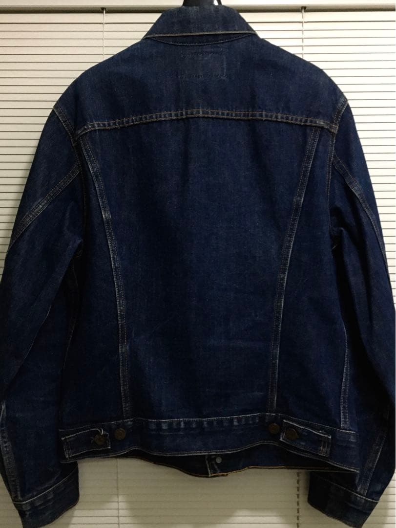 【2.3WASH】真紺 ビッグE 42-40 70505 60年代 リーバイス