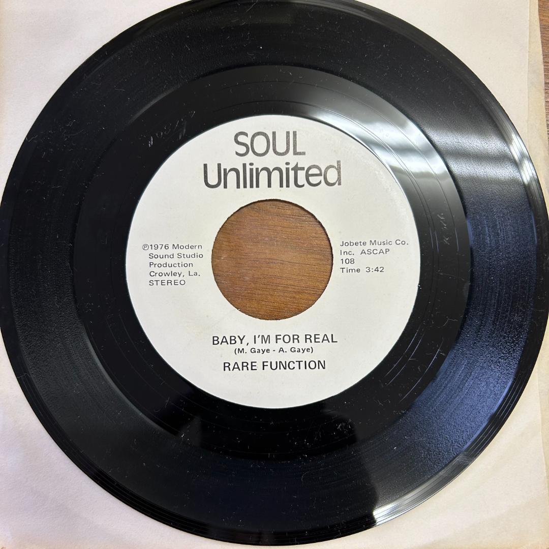 【SOUL 45】RARE FUNCTION／DISCO FUNCTUON