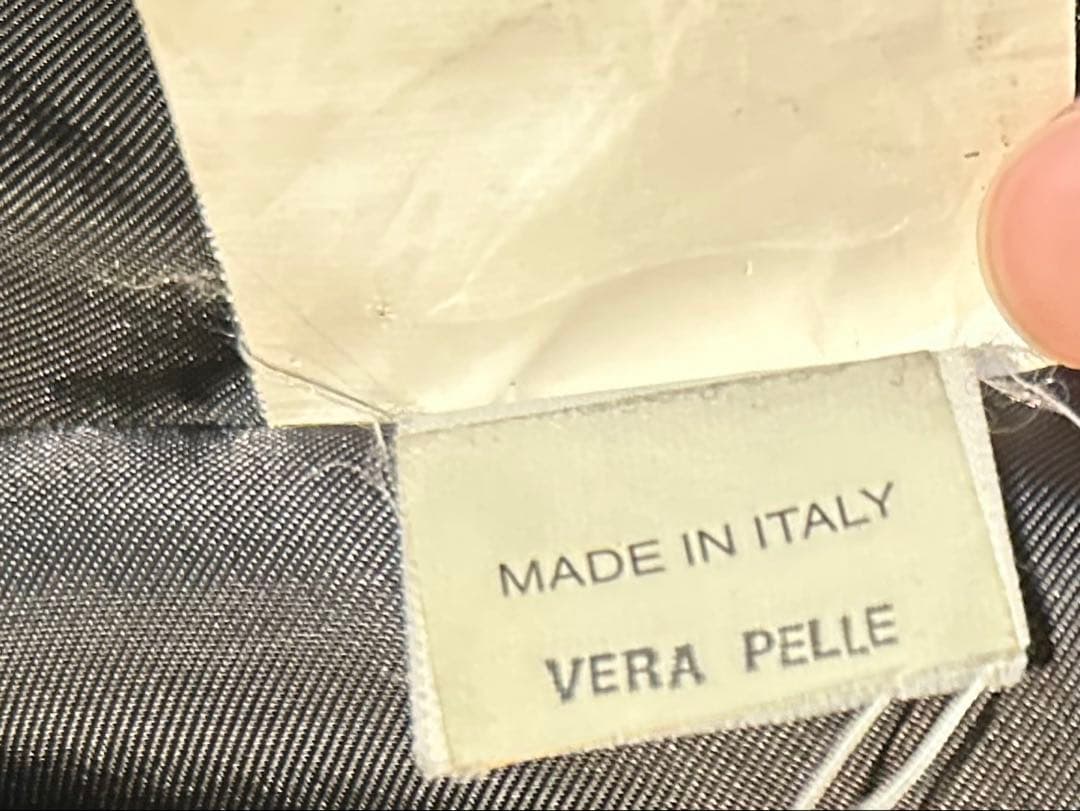 BIRBAME1961 レザーライダース　フードドッキング　48 ITALY