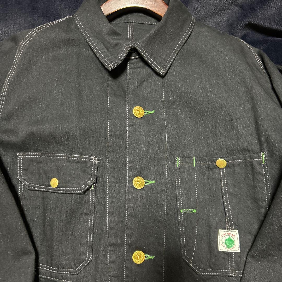 まるらん　TCBジーンズ Cat Head Jacket 36 BKBK