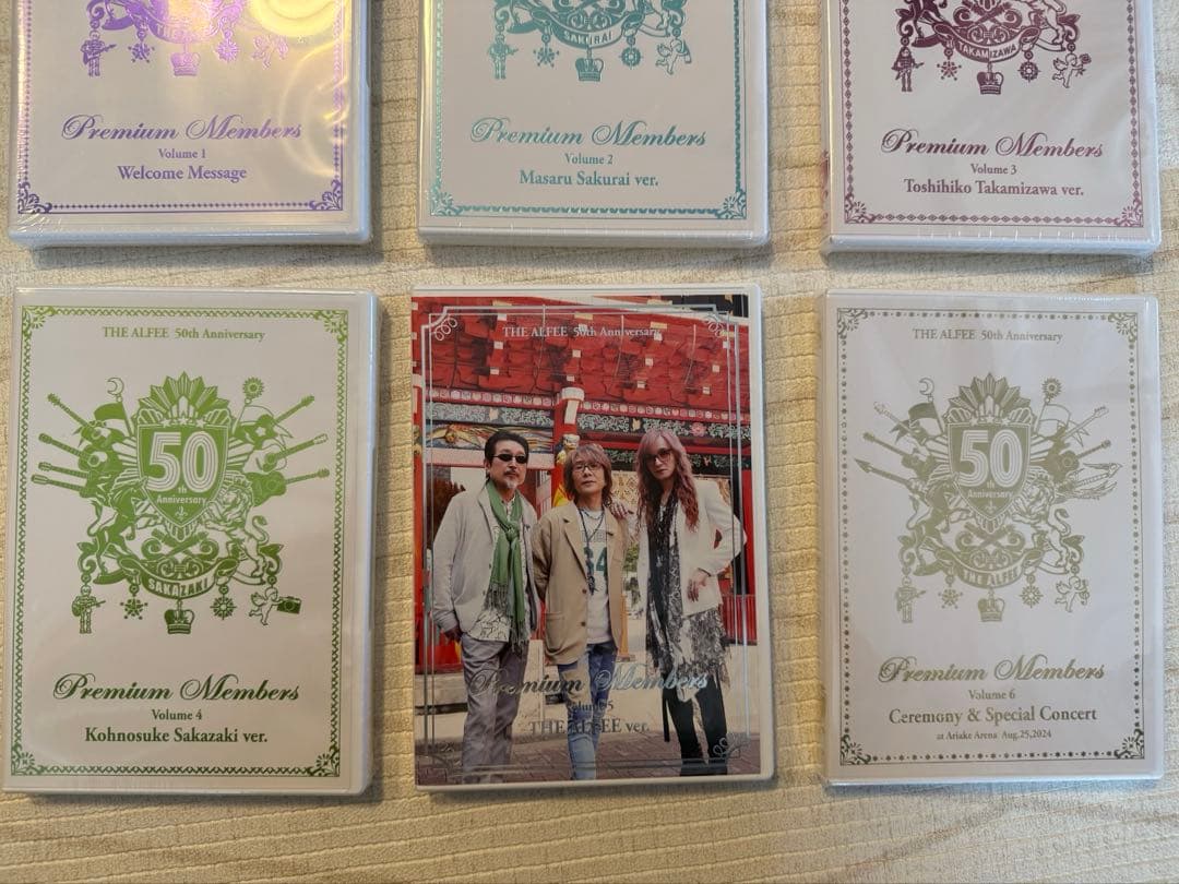 THE ALFEE 50周年記念プレミアムメンバーズDVD