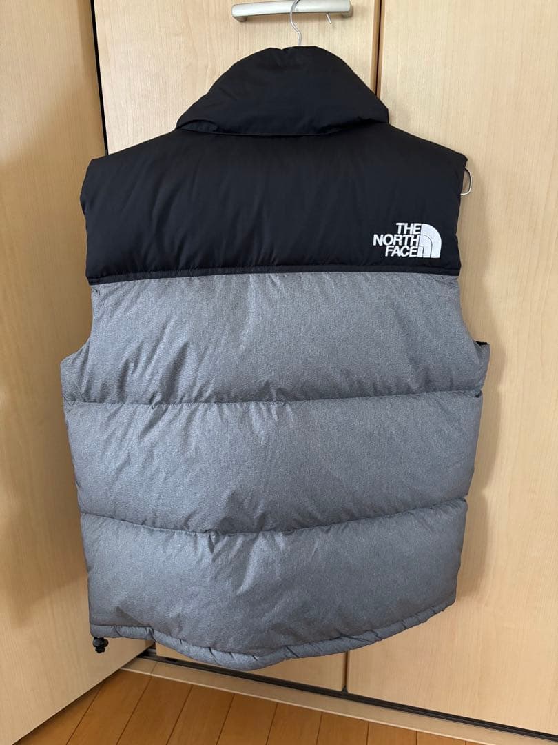 THE NORTH FACE ダウンベスト Mサイズ グレー/ブラック