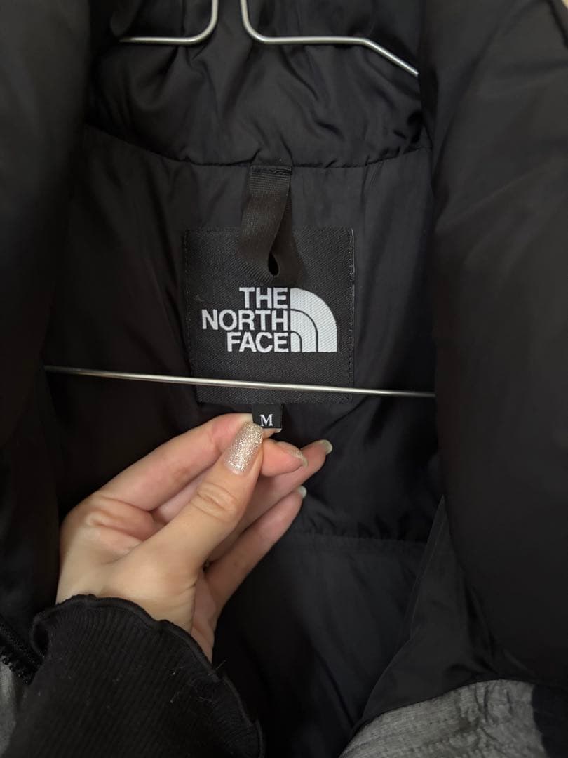 THE NORTH FACE ダウンベスト Mサイズ グレー/ブラック