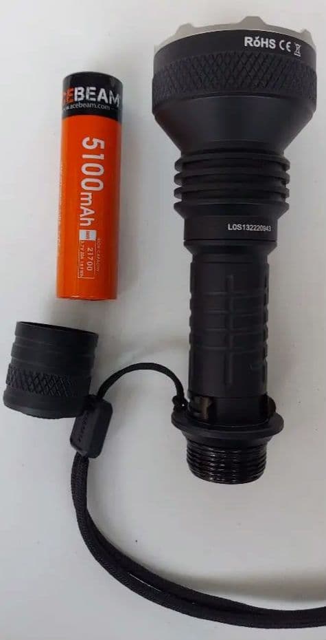 ACEBEAM L18 懐中電灯 黒