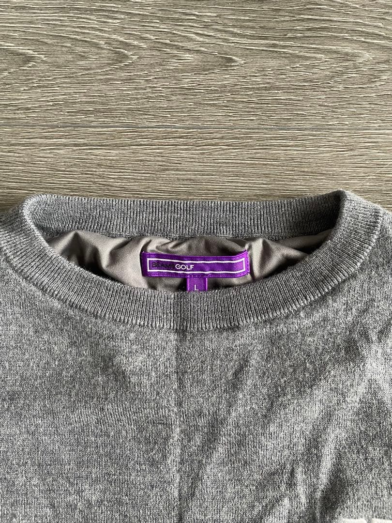 BEAMS GOLF エアシャット 裏付き スフィダンテ ニット