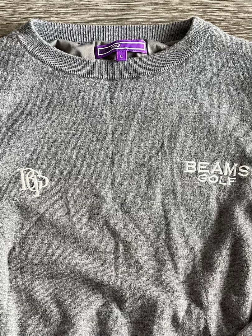 BEAMS GOLF エアシャット 裏付き スフィダンテ ニット
