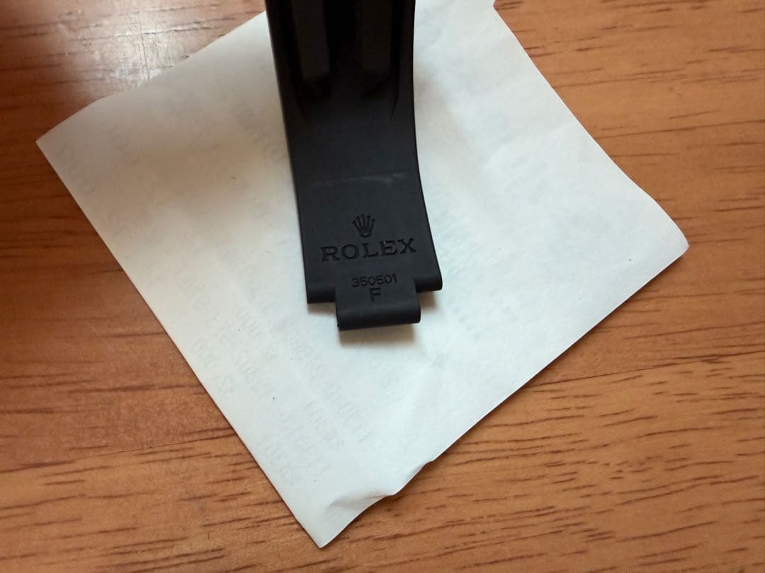 美品　ROLEX ロレックス　オイスターフレックス　ラバーベルト　350501