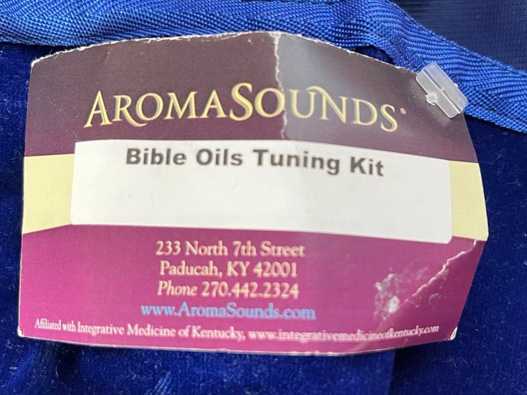 AROMA SOUNDS Bible Oils Tuning Kit 6本